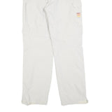 PEAK PERFORMANCE Mens Regular Fit White Zip Trousers W28 L32 Cargo Outdoor