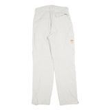 PEAK PERFORMANCE Mens Regular Fit White Zip Trousers W28 L32 Cargo Outdoor