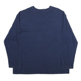 NAUTICA Mens Blue XL Long Sleeve Crew Neck Cotton T-Shirt Casual Classic Fit