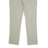 CARHARTT Mens Nylon Beige Relaxed Straight Trousers W32 L30 Workwear Casual Zip