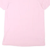 ADIDAS Womens Pink Graphic T-Shirt S Short Sleeve Crew Neck Casual Cotton Blend