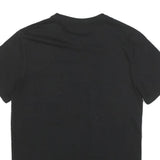 LEE Mens Black Graphic T-Shirt S Short Sleeve Crew Neck Cotton Blend