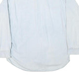 HARD ROCK CAFE Mens Light Blue Denim Shirt L Cotton Blend Long Sleeve Relaxed