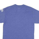 NFL Mens Blue Colts Football T-Shirt M Short Sleeve Crew Neck NFL Logo