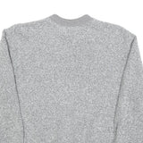 BON WORTH Womens Grey Plain Crew Neck Basic Knit Jumper S Cotton Blend