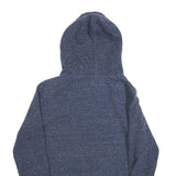 SUPERDRY Mens Navy Blue Pullover Hoodie S Athletic League Cotton Blend