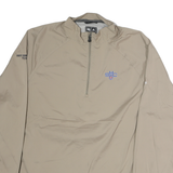 ADIDAS Mens Beige Saint Marys College Tennis Jacket XL Polyester Zip Plain