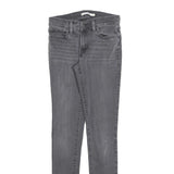LEVI'S 710 Womens Jeans Grey Slim Skinny Denim Medium W27 L32 Stretch Cotton