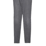 LEVI'S 710 Womens Jeans Grey Slim Skinny Denim Medium W27 L32 Stretch Cotton