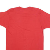SCREEN STARS Womens Red Graphic T-Shirt XL Short Sleeve Crew Neck Vintage Style