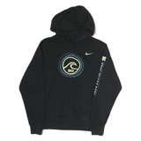 NIKE Mens Black San Diego Surf Cup Pullover Hoodie S Printed Logo