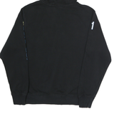 NIKE Mens Black San Diego Surf Cup Pullover Hoodie S Printed Logo