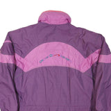 ON THE EDGE Womens Purple & Pink Outdoor Jacket M Polyester Blend Zip
