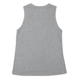 MODERN LUX Womens Grey Graphic Sleeveless Crew Neck T-Shirt M Casual Summer