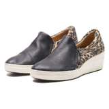 NATURALIZER Loafer Shoes Black Synthetic Womens UK 4