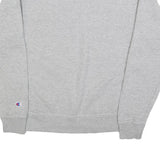 CHAMPION Mens Grey Crew Neck M Cotton Blend Pullover Sweatshirt