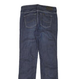 LEE Womens Jeans Blue Slim Slim Skinny Denim Medium W28 L30 Classic Zip