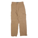 BELTUS Womens Polyester Blend Beige Regular Cargo Trousers W26 L28 Workwear