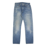 LEVI'S 501 Mens Jeans Blue Regular Straight Denim Medium W30 L32 Classic Button