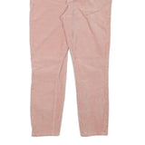 TOMMY HILFIGER Womens Cotton Blend Pink Slim Tapered Trousers W31 L26
