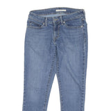 LEVI'S Womens Regular Blue Skinny Denim Light W27 L26 Zip Jeans Classic Fit