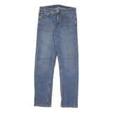LEVI'S 505 Mens Slim Blue Denim Medium W30 L32 Zip Classic Fit Jeans