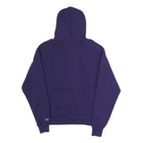 CHAMPION Womens Purple W Volleyball Pullover Hoodie M Cotton Blend Casual