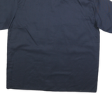 DICKIES Mens Navy Blue Work Shirt XL Cotton Blend Short Sleeve Button Pocket