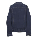 G-STAR Mens Blue Denim Jacket M Cotton Button Plain Classic Fit Workwear