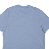 TOMMY HILFIGER Mens Blue Henley T-Shirt M Short Sleeve Crew Neck Cotton Blend