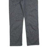 LEVI'S 504 Mens Jeans Black Regular Straight Denim Raw W33 L27 Classic Style