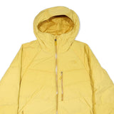 THE NORTH FACE Womens Yellow Bomber Jacket XL Polyester Blend Plain Lightweight