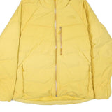 THE NORTH FACE Womens Yellow Bomber Jacket XL Polyester Blend Plain Lightweight