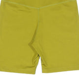 NIKE Womens Shorts Olive Green Cycling M W26 Polyester Comfort Fit