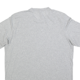 ADIDAS Mens Grey Athletic T-Shirt XL Short Sleeve Crew Neck Cotton Blend