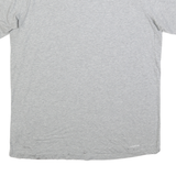 ADIDAS Mens Grey Athletic T-Shirt XL Short Sleeve Crew Neck Cotton Blend