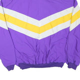 Mens Purple & Yellow Washington Huskies Lightweight Zip Nylon Jacket XL