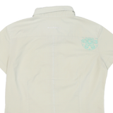 MAMMUT Womens Cream Short Sleeve Shirt S Technical Outdoor Lightweight
