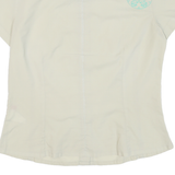 MAMMUT Womens Cream Short Sleeve Shirt S Technical Outdoor Lightweight