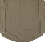 TRADER BAY Mens Beige Cotton Blend Shirt XL Casual Long Sleeve Button Up