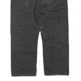 CARHARTT Womens Regular Black Denim Jeans W34 L25 Cotton Blend Zip Casual Wear