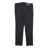 LEVI'S 511 Slim Mens Jeans Black Slim Skinny Denim W32 L32 Classic Zip