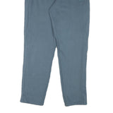 PUMA Mens Joggers Blue Cotton Blend Regular Tapered M W30 L30 Comfort Casual