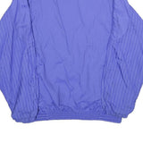 JEAN LEDUC SPORT Womens Blue Nylon Zip Jacket UK 12 Sportswear Light Weight