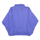 JEAN LEDUC SPORT Womens Blue Nylon Zip Jacket UK 12 Sportswear Light Weight