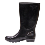 UGG Wellie Boots Black Synthetic Womens UK 7