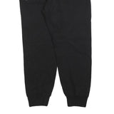 CALVIN KLEIN JEANS Womens Joggers Black L W34 L28 Cotton Blend Slim Tapered Fit