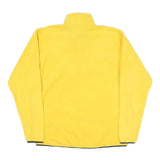 COURT CLUB Mens Yellow Yellow Plain Pullover Crew Neck Basic Knit S Casual