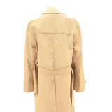 PKZ Mens Beige Cotton Blend Classic Jacket L Button Plain Long Sleeve