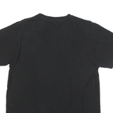 NFL Mens Black Graphic T-Shirt M Short Sleeve Crew Neck Cotton Blend Sportswear